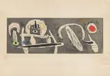 Grand Vent by Joan Miró, 1960, Farbaquatinta auf BFK Rives-Velin, sold Jan 2024