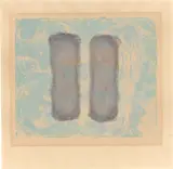 Ohne Titel by Gotthard Graubner, 1965, Schwammgouache und Aquarell auf Papier, sold Jan 2024