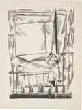 Lyonel Feininger, Gelmeroda, 1920, Holzschnitt auf Japanbütten