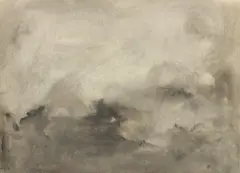 Ohne Titel by Michael Biberstein, 1987, Aquarell und Bleistift auf Bütten, sold Apr 2025
