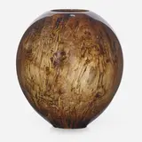 Red Leopard Maple vessel by Philip Moulthrop, sold May 2018