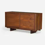 Sliding Door Cabinet by George Nakashima, sold May 2018