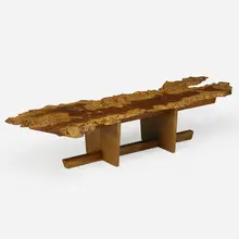 George Nakashima, Rare and exceptional Minguren I coffee table