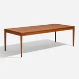 Diplomat table by Finn Juhl, c. 1961, teak, sold Nov 2023