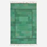 Fasad flatweave carpet by Marianne Richter, 1963, hand-woven wool, sold Nov 2023