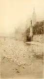The Royal Air Force Memorial, Embankment by William Lionel Wyllie, etching, sold Jun 2015