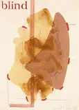 Werkzeichnung (blind) by Franz Erhard Walther, 1966, Gouache, Aquarell und Bleistift auf Papier, sold Jun 2012