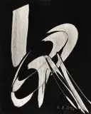 Karl Otto Götz, Ohne Titel, 1957, Tempera auf festem Papier