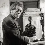 Gisèle Freund, Giacometti, Paris, 1965, Vintage. Silbergelatineabzug. Agfa-Papier