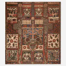 Ruth Reeves, Tapestry, c. 1935, hand-painted woven cotton
