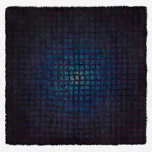 Rya carpet by Verner Panton, c. 1965, machine-knotted wool, sold Oct 2023