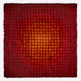 Rya carpet by Verner Panton, c. 1965, machine-knotted wool, sold Oct 2023