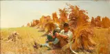 Noon by Horace Henry Cauty, oil on canvas,, sold Jun 2015
