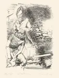 Hinterer by Neo Rauch, 2006, Lithographie auf Velin, sold Jun 2015