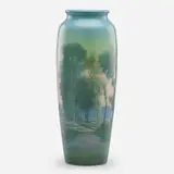 Fred Rothenbusch for Rookwood Pottery, Scenic Vellum vase