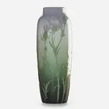 Albert R. Valentien for Rookwood Pottery, Tall Iris Glaze vase