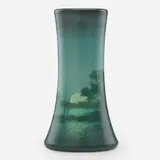 Edward T. Hurley for Rookwood Pottery, Scenic Vellum vase
