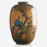 Edward T. Hurley for Rookwood Pottery, Massive Jewel Porcelain vase