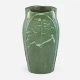 Ruth Erickson for Grueby Faience Company, Lobed vase
