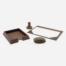 Desk set by Louis Vuitton, c. 1970, sold Oct 2023