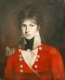 Portrait of a young officer by English School, pastel, sold Jun 2015