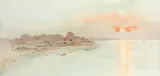 Bournemouth by Frank Watson Wood, watercolour, sold Jun 2015