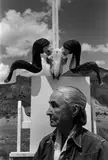 Georgia O'Keeffe, Ghost Ranch“, New Mexico by Arnold Newman, 1968, Späterer Silbergelatineabzug, sold Jul 2020