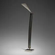 Untitled (Bundled Wire Form) by Harry Bertoia, c. 1965, stainless steel and steel wire, sold Oct 2023
