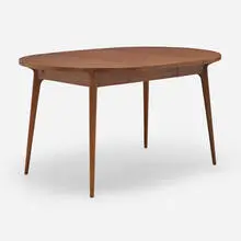 Bertha Schaefer, Dining table, c. 1950, walnut