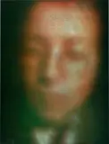 Heiner Friedrich (nach einem Foto von Brigid Polk) by Gerhard Richter, 1970, Farboffset auf gestrichenem Papier, sold Jun 2019