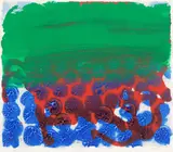 Window (Fenster) by Howard Hodgkin, 1997, Öl über Carborundumdruck auf Velin, sold Dec 2017