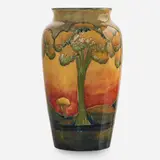 Moorcroft Pottery, Large Eventide vase, England