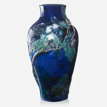 Exceptional floor vase by Alf Wallander, Sweden, sold May 2018