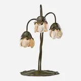 Elizabeth Eaton Burton, Large lotus table lamp