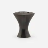 Sasso vessel by Renato Bassoli, c. 1960, glazed ceramic, sold Oct 2023