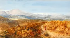 From the Croix der Grandes, Cannes by Bernard Walter Evans, sold Jun 2015