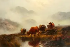 Harald R. Hall, 'Morning mists and Highland rovers'