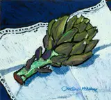 Artichoke by Rsw Rgi Christine McArthur, pastel, sold Jun 2015