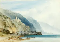 Stolzenfels by William Callow, watercolour, sold Jun 2015
