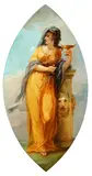 A muse by Angelica Kauffman, oil on canvas, offered Jun 2015