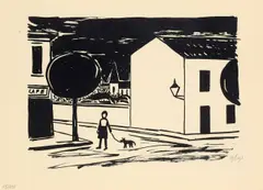 Berlin by Werner Heldt, 1949, Original-Kartonmappe mit 7 Lithographien, davon eine auf dem Umschlag, jeweils auf Papier, sold Nov 2014