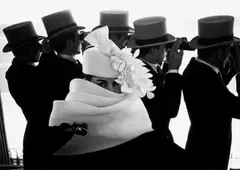 Givenchy Hat C, Paris by Frank Horvat, 1958, Silbergelatineabzug von Hervé Hudry, 1997, sold May 2014