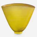 Folded vessel by Gertrud and Otto Natzler, sold May 2018