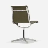 Pre-production Aluminum Group chair by Charles and Ray Eames, c. 1958, saran, cast aluminum, enameled steel, sold Oct 2023