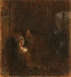 'There was no room at the inn' by Ara Edward Stott, sold Apr 2015