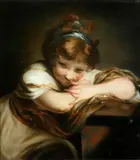 Portrait of a young girl; and companion by Joshua Reynolds, pastel (a pair), offered Apr 2015