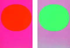Modulation by Rupprecht Geiger, 1969, Original-Mappe mit 10 Farbserigraphien, jeweils auf festem Papier, sold May 2014