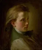 Porträt eines Jünglings by Deutsch, um 1800, Öl auf Leinwand. Doubliert, sold May 2019