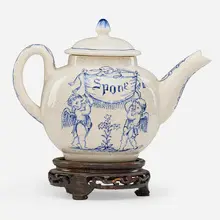 Teapot by Charles Krafft, sold May 2018
