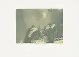 Hotel Diana by Gerhard Richter, 1967, Serigrafie in Grau, mit gelblichem Lack beschichtet, auf Papier, sold Jun 2017